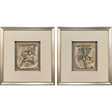 Paragon Heirloom Blooms S/2 Brown 20 X 18 X 2 Wall Art