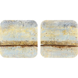 Paragon Coastal Horizon I S/2 Blue 12 X 12 X 4 Wall Hanging