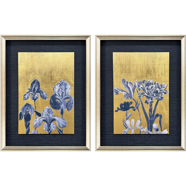 Paragon Blue Iris I S/2 Blue 26 X 20 X 2 Wall Art