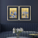 Paragon Blue Iris I S/2 Blue 26 X 20 X 2 Wall Art
