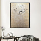 Paragon Silver Poppies I Brown 50 X 38 X 2 Wall Art
