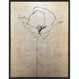 Paragon Silver Poppies I Brown 50 X 38 X 2 Wall Art