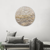 Paragon Metallic Mercury I White 30 X 30 X 2 Wall Hanging