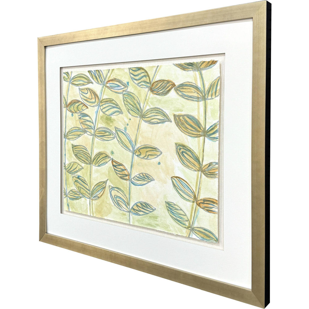 Paragon Shimmering Garden I Green 31 X 37 X 2 Wall Art