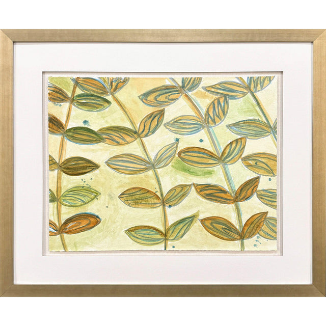 Paragon Shimmering Garden II Green 31 X 37 X 2 Wall Art