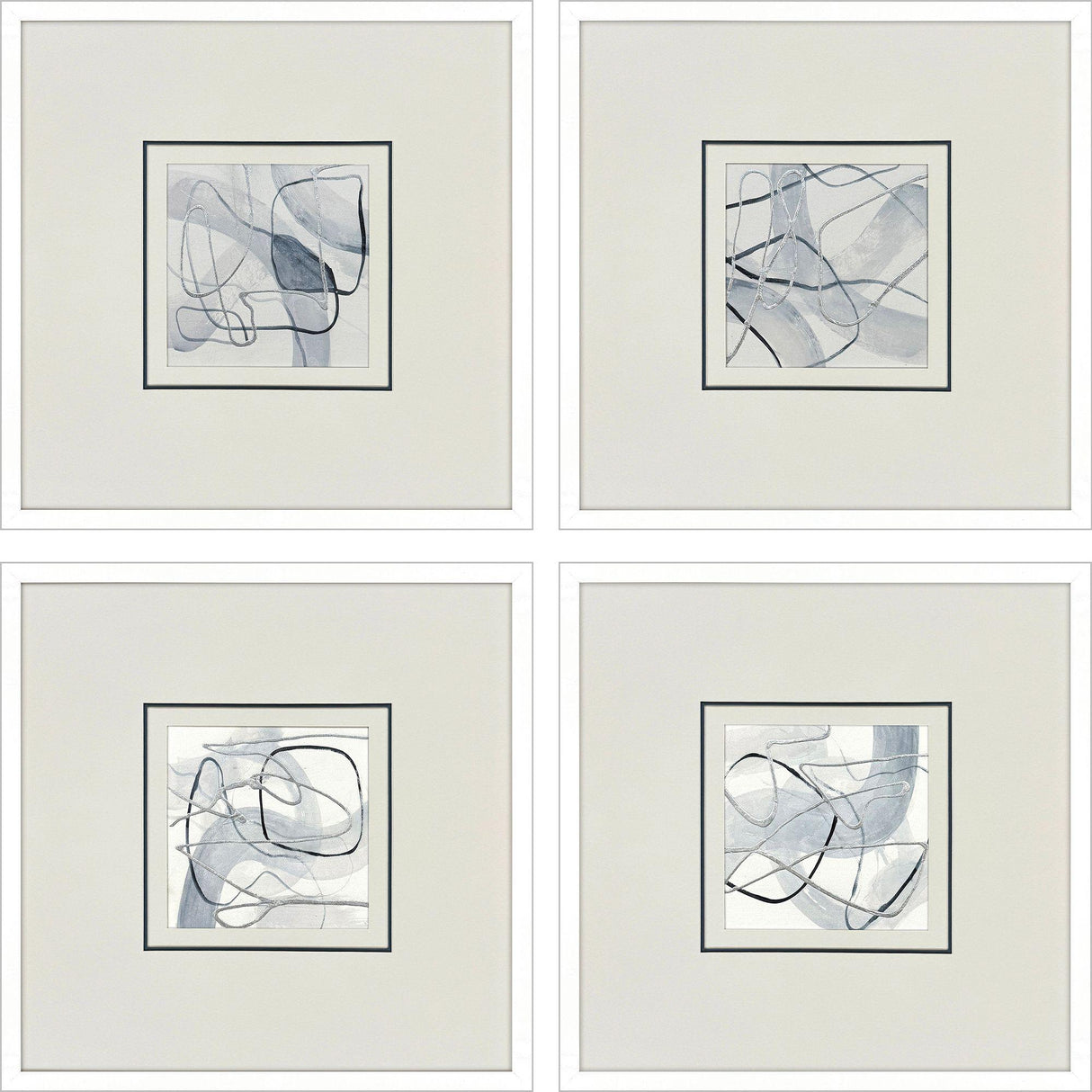 Paragon Pathways S/4 Blue 21 X 21 X 2 Wall Art