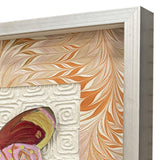 Paragon Flight Patterns I S/2 Orange 16 X 20 X 3 Wall Art