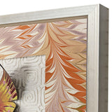 Paragon Flight Patterns II S/2 Orange 16 X 20 X 3 Wall Art