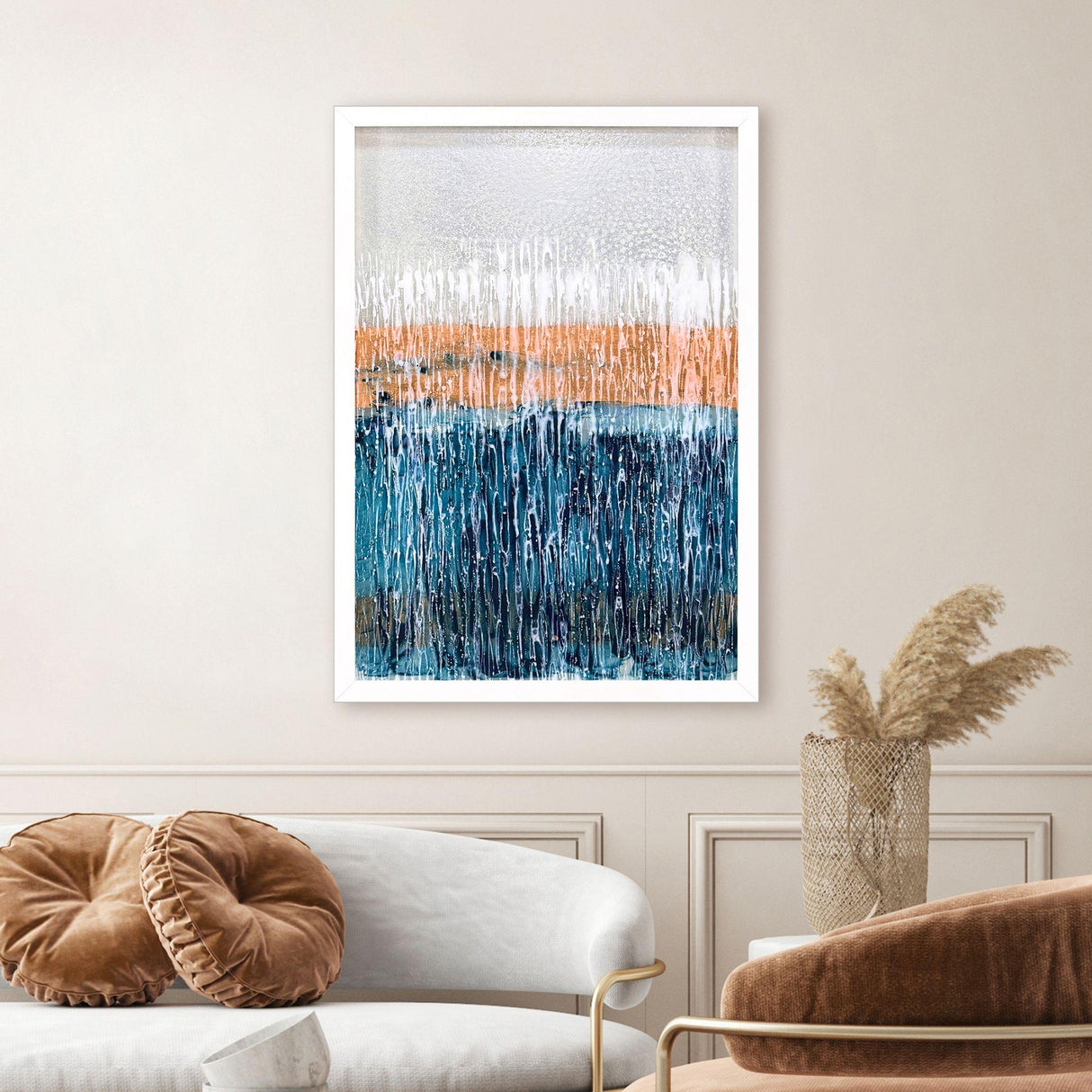 Paragon Copper Climber II Blue 32 X 22 X 3 Wall Art