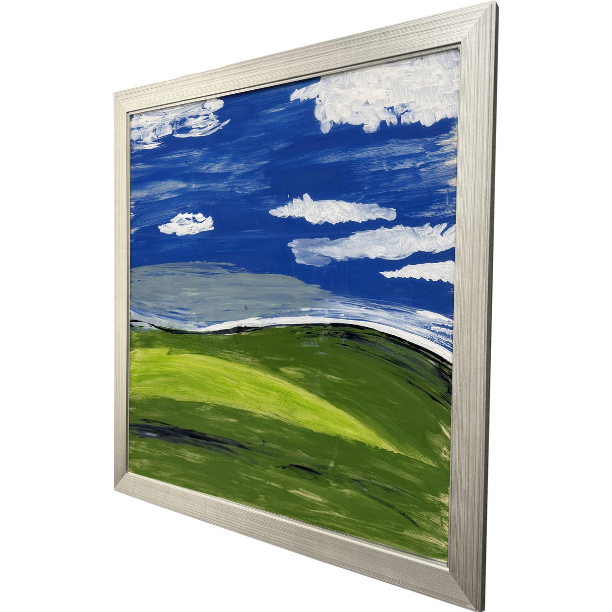 Paragon Rolling Hills Blue 43 X 43 X 2 Wall Art
