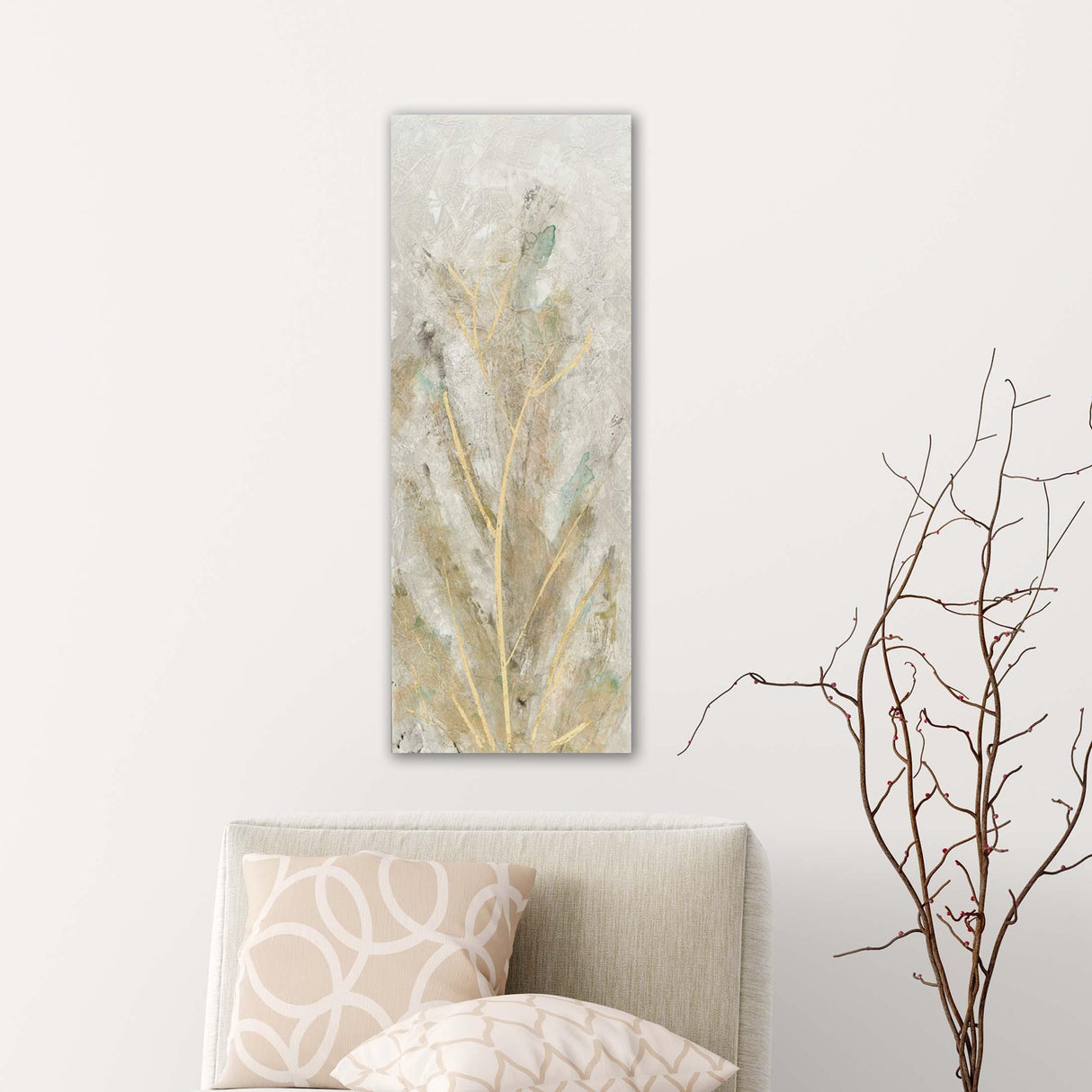 Paragon Aurora II Metallic 48 X 18 X 4 Wall Hanging