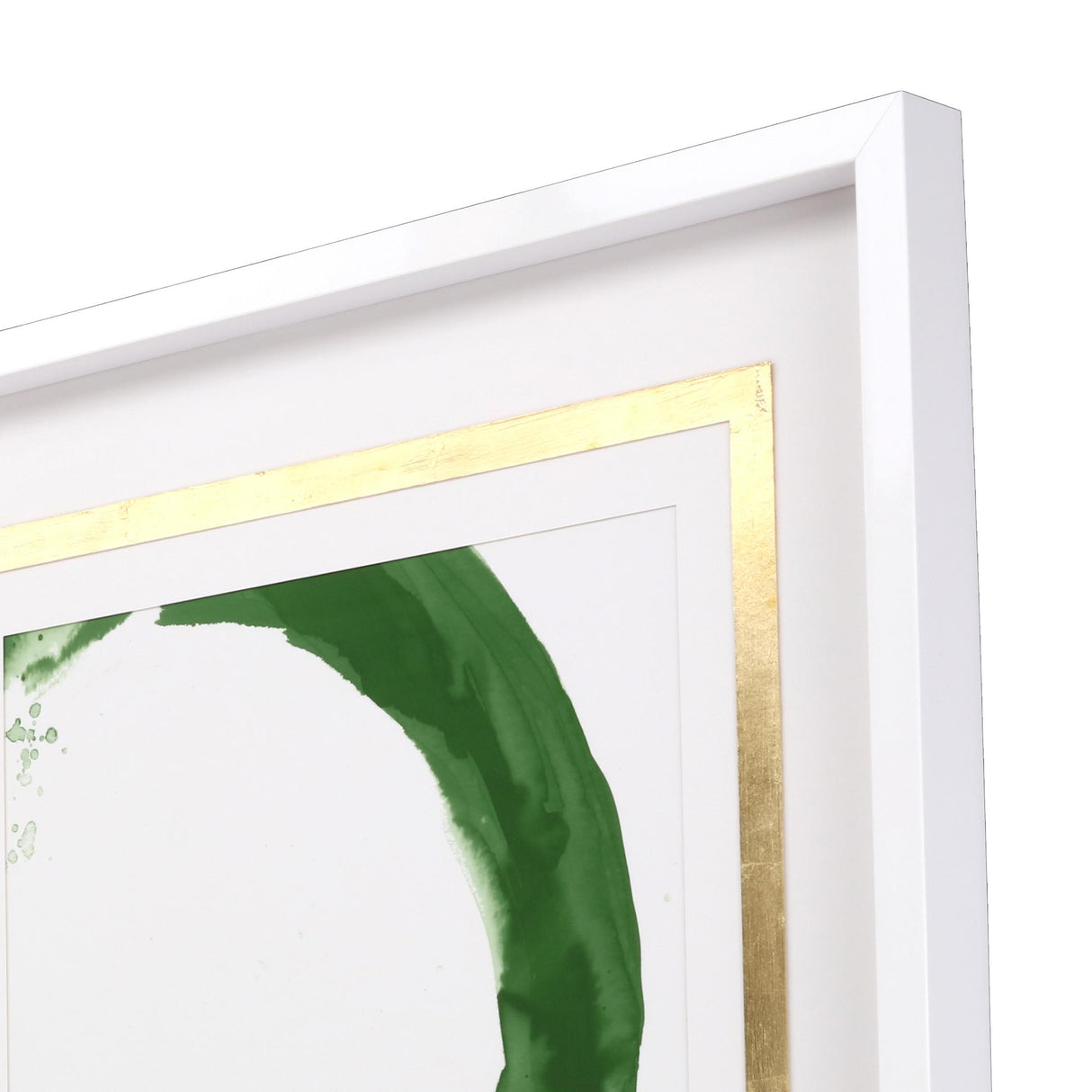 Paragon Rings of Water I Green 44 X 34 X 3 Wall Art