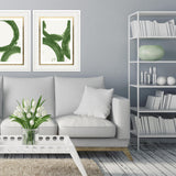 Paragon Rings of Water II Green 44 X 34 X 3 Wall Art