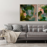 Paragon Manifest Green 40 X 40 X 3 Wall Art