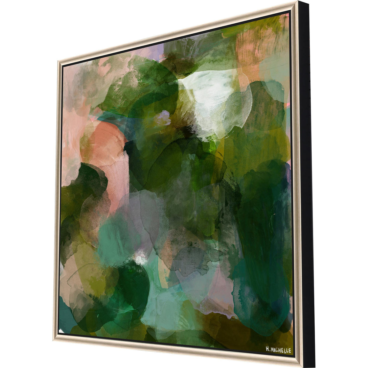 Paragon Fruition Green 40 X 40 X 3 Wall Art