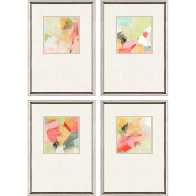 Paragon Pastel Splash S/4 Multi 21 X 15 X 1 Wall Art