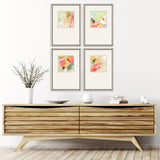 Paragon Pastel Splash S/4 Multi 21 X 15 X 1 Wall Art