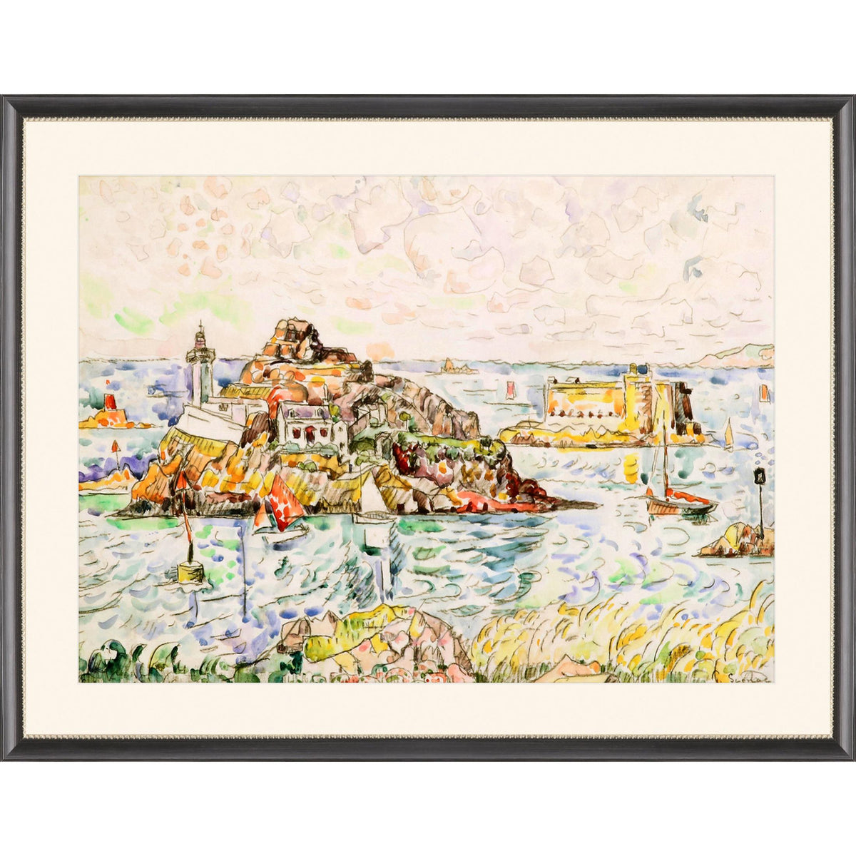 Paragon Morlaix Multi 28 X 36 X 1 Wall Art