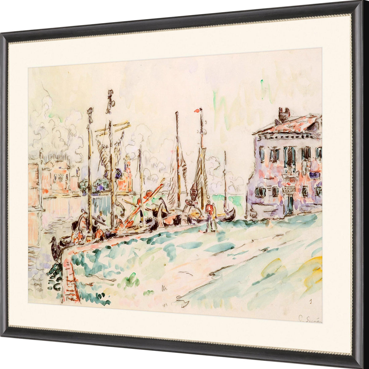Paragon Venice Multi 28 X 36 X 1 Wall Art