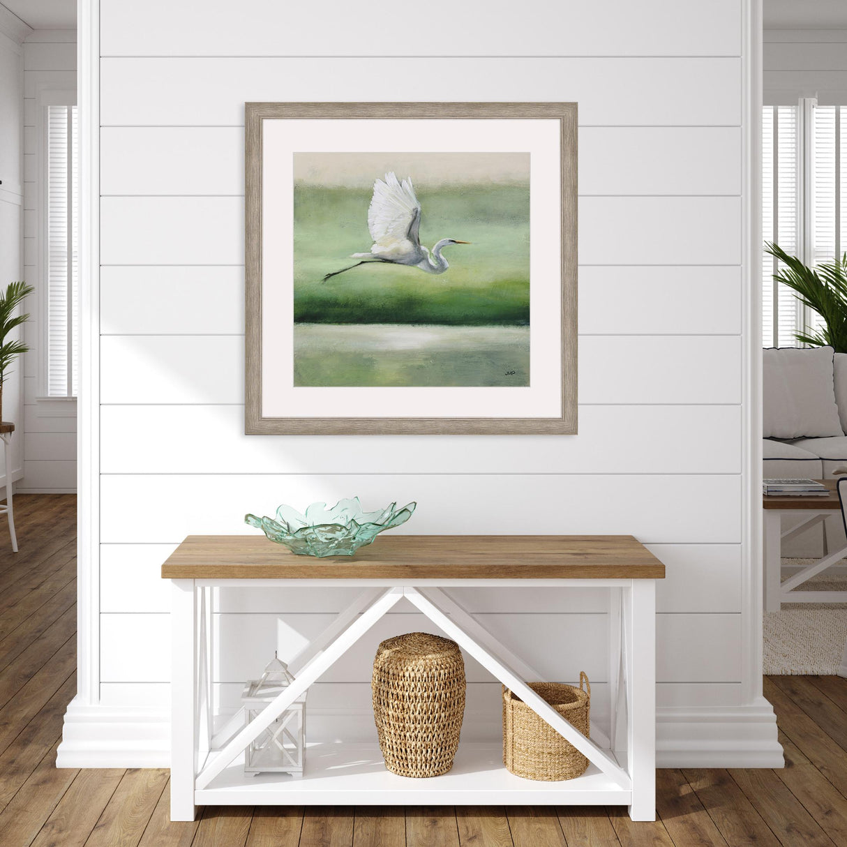 Paragon Flight Green 44 X 44 X 2 Wall Art