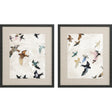 Paragon Abstract Birds S/2 Blue 28 X 24 X 2 Wall Art