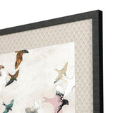 Paragon Abstract Birds S/2 Blue 28 X 24 X 2 Wall Art