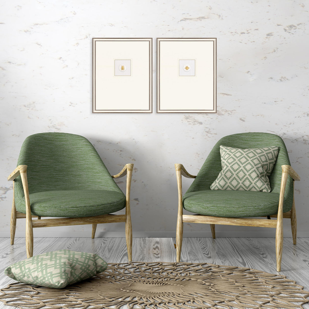 Paragon Insect Intaglio I S/2 Metallic 25 X 20 X 2 Wall Art