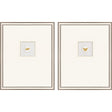 Paragon Insect Intaglio II S/2 Metallic 25 X 20 X 2 Wall Art