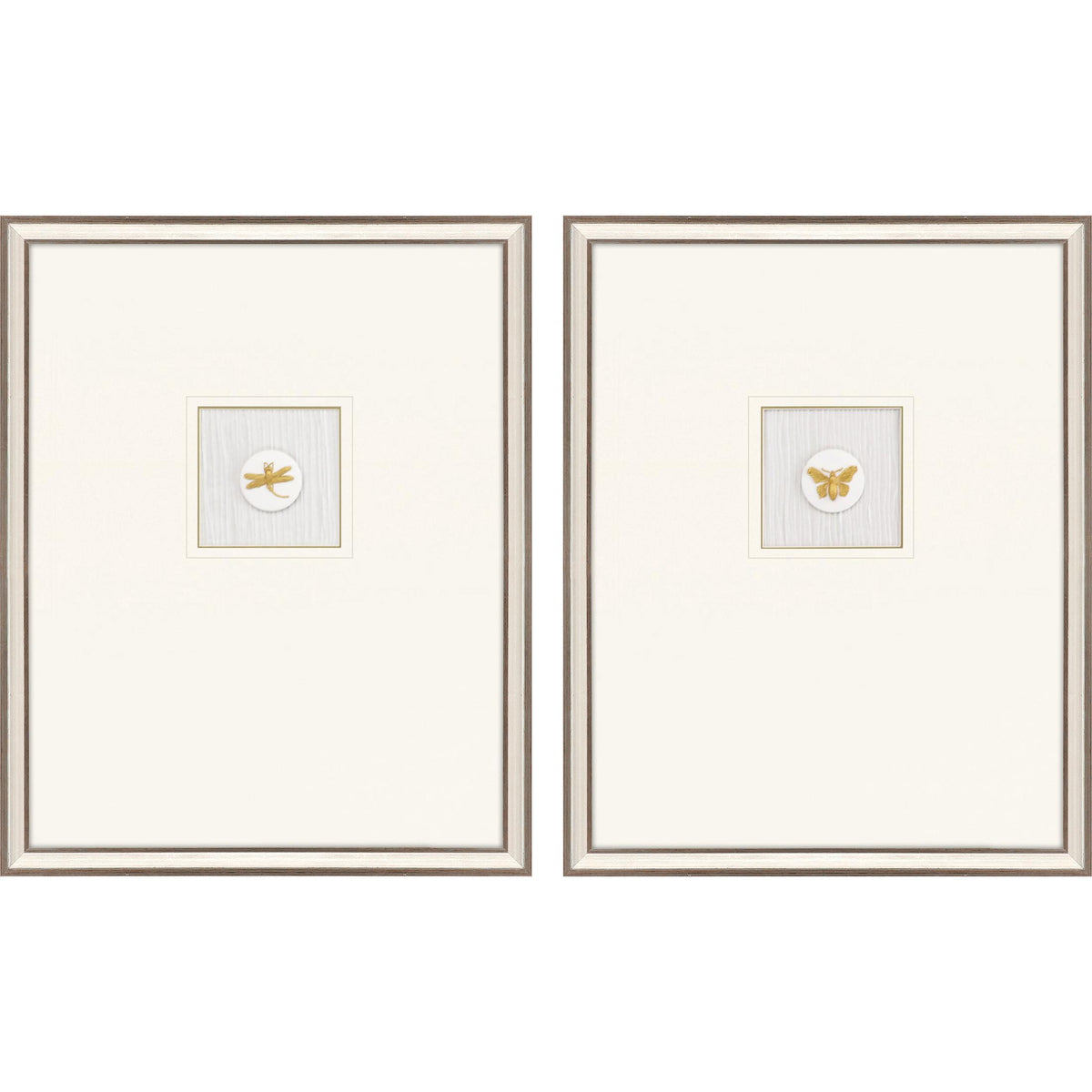 Paragon Insect Intaglio II S/2 Metallic 25 X 20 X 2 Wall Art