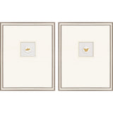 Paragon Insect Intaglio II S/2 Metallic 25 X 20 X 2 Wall Art