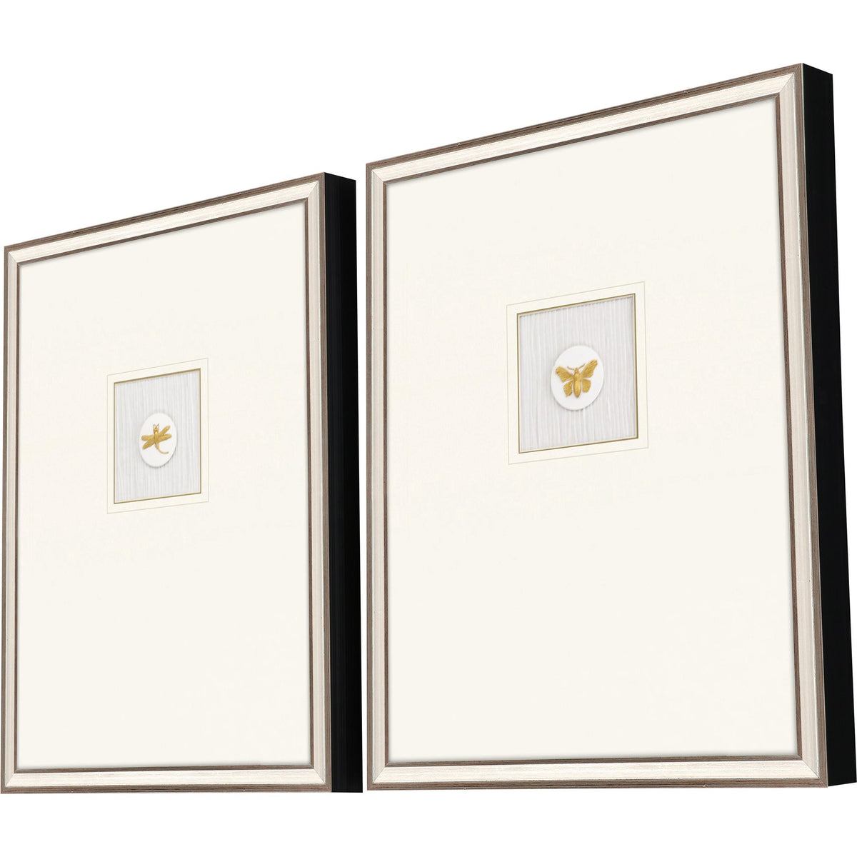 Paragon Insect Intaglio II S/2 Metallic 25 X 20 X 2 Wall Art
