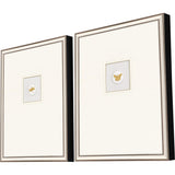 Paragon Insect Intaglio II S/2 Metallic 25 X 20 X 2 Wall Art