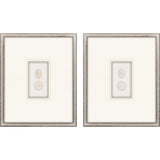 Paragon Portrait Intaglio I S/2 Beige 21 X 17 X 2 Wall Art