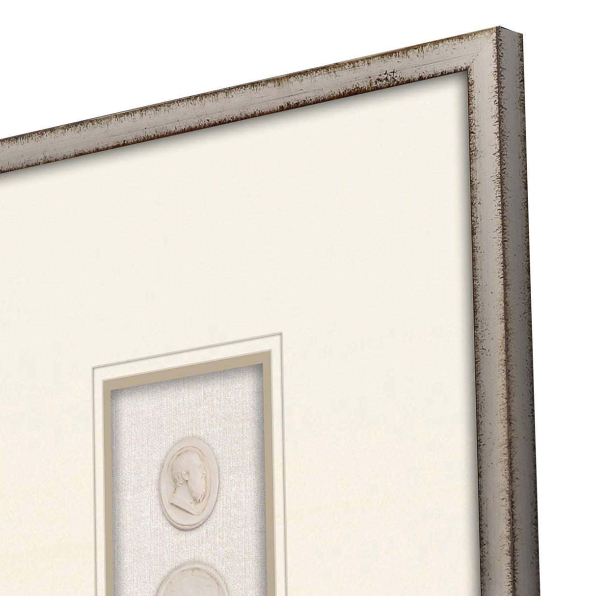 Paragon Portrait Intaglio I S/2 Beige 21 X 17 X 2 Wall Art