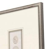 Paragon Portrait Intaglio I S/2 Beige 21 X 17 X 2 Wall Art