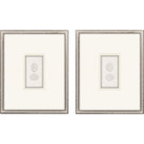 Paragon Portrait Intaglio II S/2 Beige 21 X 17 X 2 Wall Art