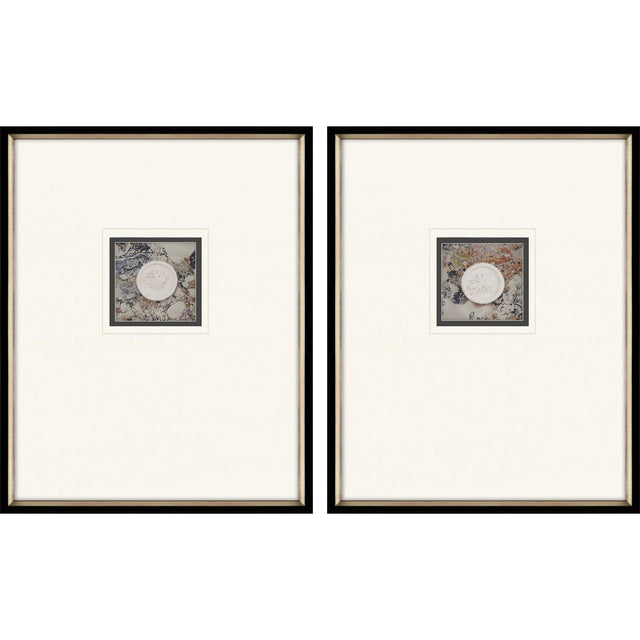 Paragon Angelic Intaglio S/2 Beige 24 X 19 X 2 Wall Art