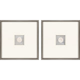 Paragon Coastal Intaglio I S/2 White 21 X 21 X 2 Wall Art