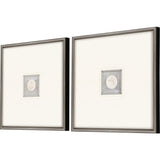 Paragon Coastal Intaglio I S/2 White 21 X 21 X 2 Wall Art