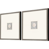 Paragon Coastal Intaglio II S/2 White 21 X 21 X 2 Wall Art