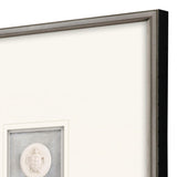 Paragon Coastal Intaglio II S/2 White 21 X 21 X 2 Wall Art
