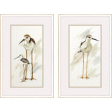 Paragon Stilt Birds S/2 Beige 32 X 20 X 2 Wall Art