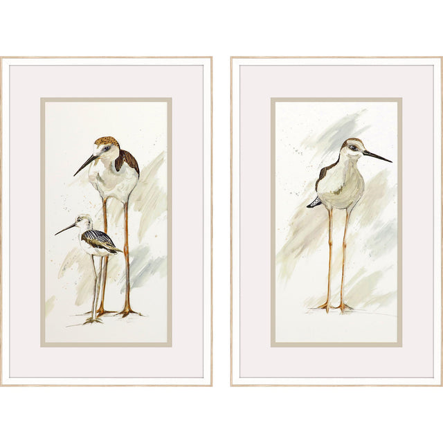 Paragon Stilt Birds S/2 Beige 32 X 20 X 2 Wall Art