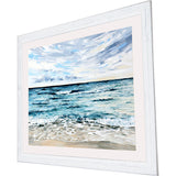 Paragon Whispy Clouds Blue 42 X 50 X 1 Wall Art