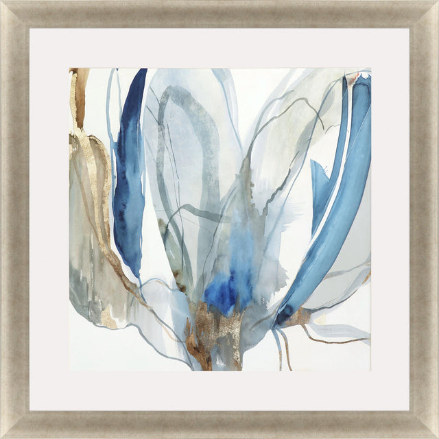 Paragon Refined I Blue 43 X 43 X 2 Wall Art