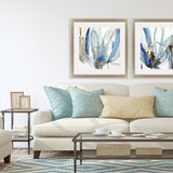 Paragon Refined I Blue 43 X 43 X 2 Wall Art