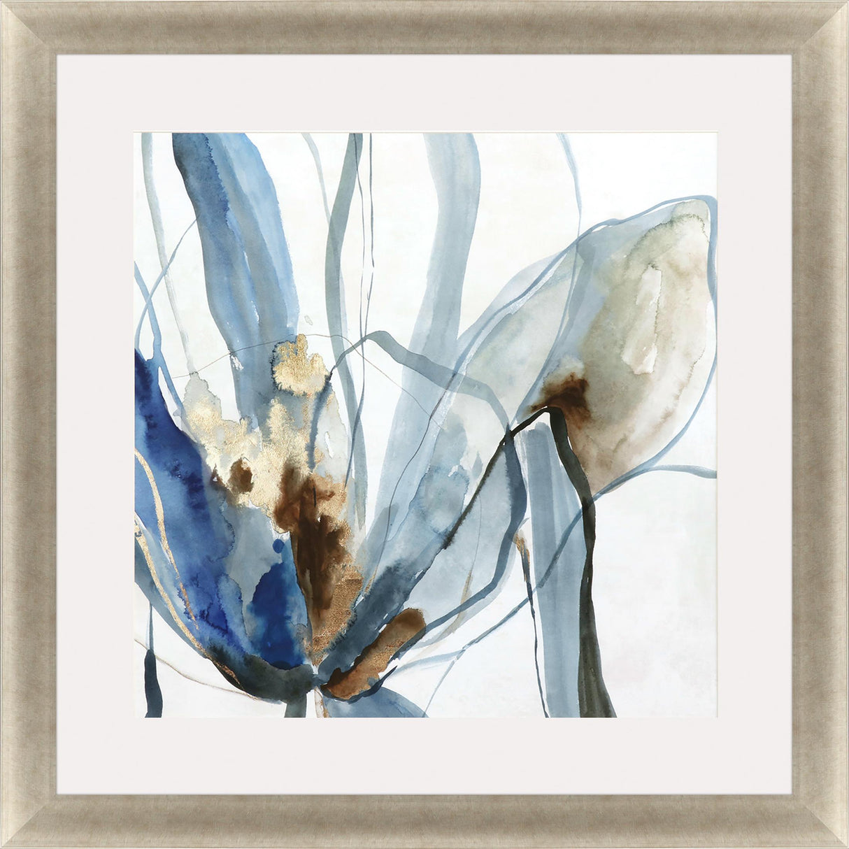 Paragon Refined II Blue 43 X 43 X 2 Wall Art