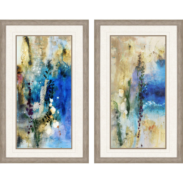 Paragon Immerge S/2 Blue 42 X 26 X 2 Wall Art
