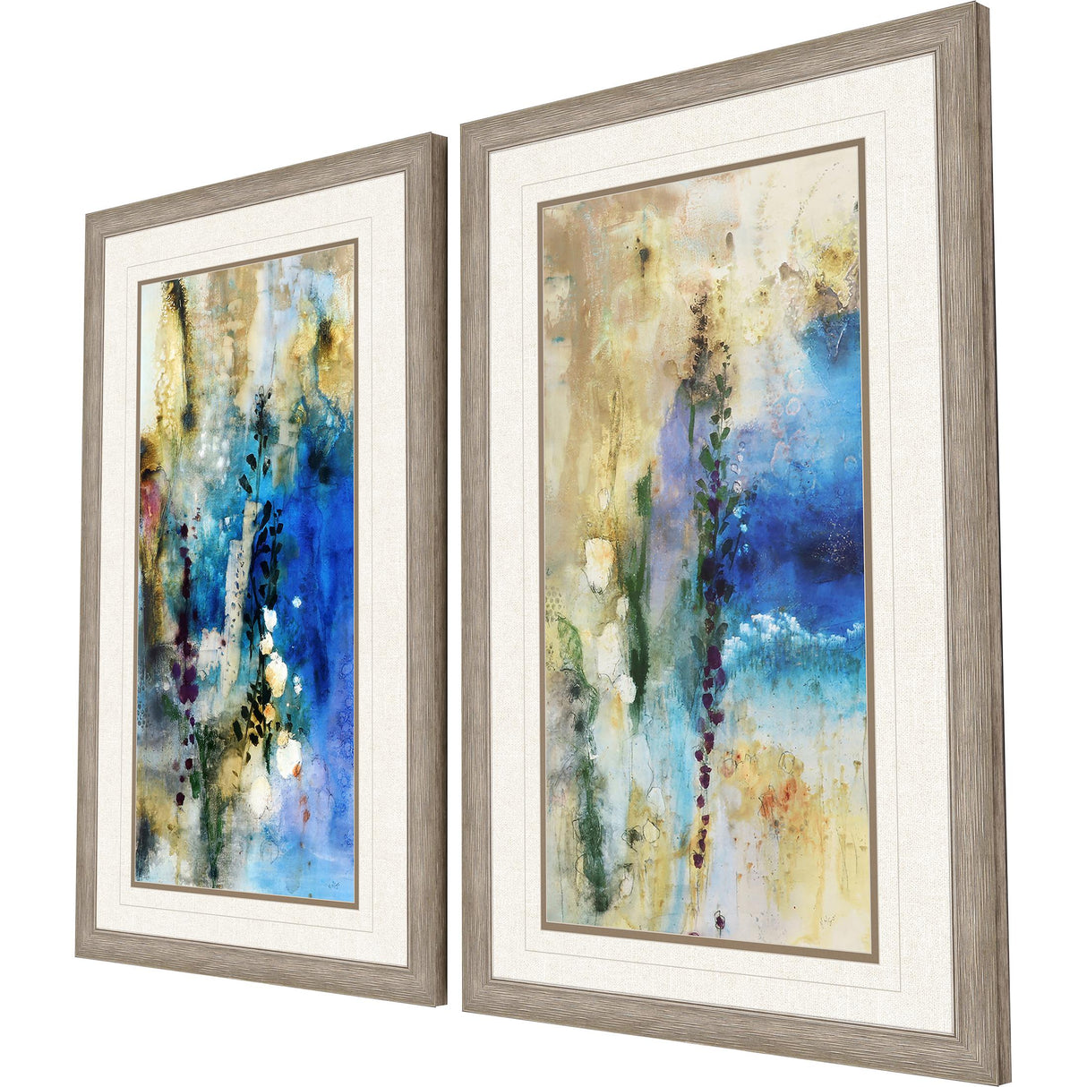 Paragon Immerge S/2 Blue 42 X 26 X 2 Wall Art