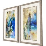 Paragon Immerge S/2 Blue 42 X 26 X 2 Wall Art